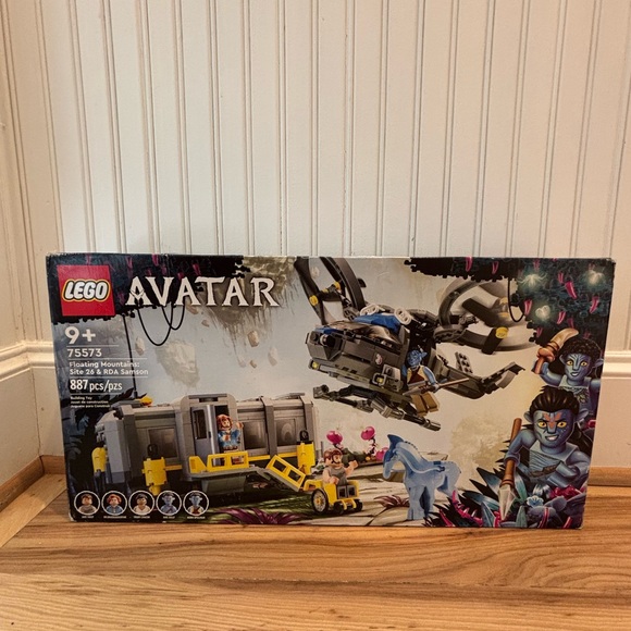 LEGO Avatar Floating Mountains Adventure Set - Blue Gray Yellow Black